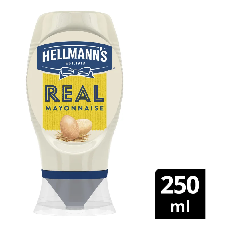 hellmann's real μαγιονέζα top down 250 ml