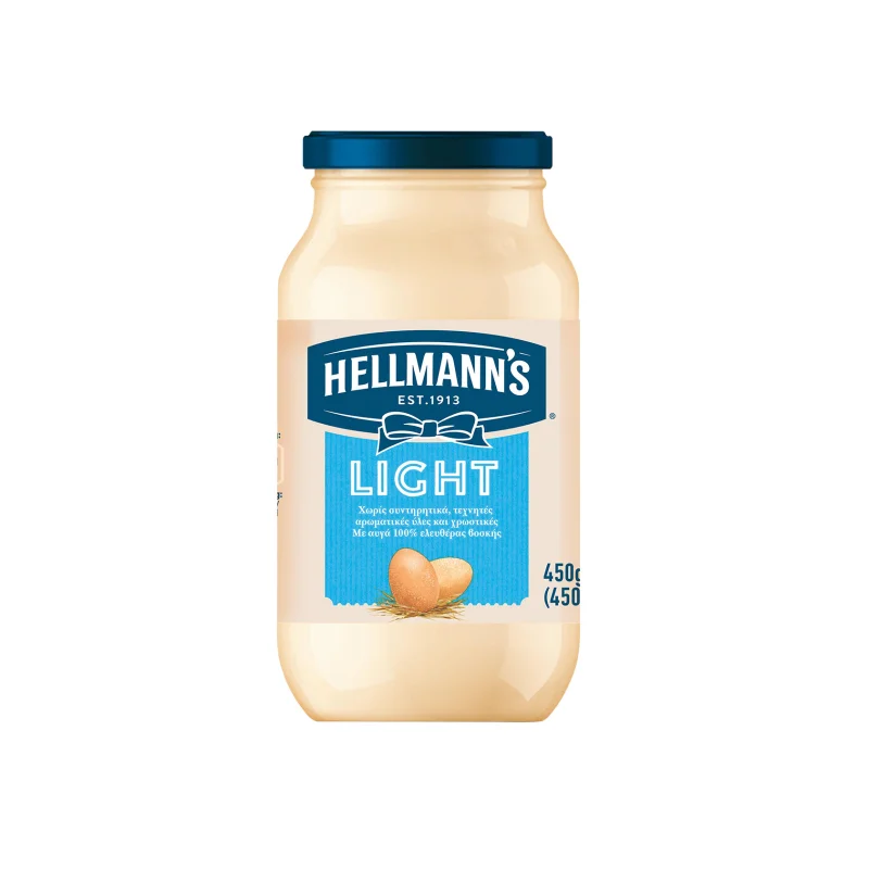 hellmann's μαγιονέζα light 450 ml