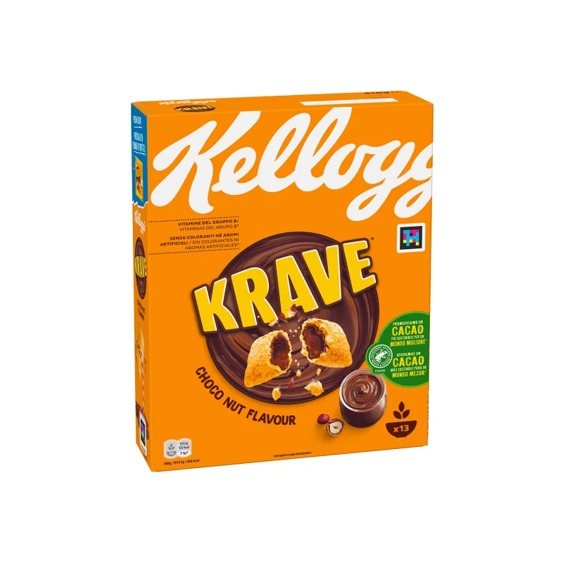kellogg's δημητριακά choco krave nut 410 g