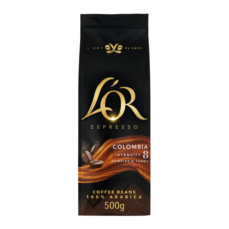 l'or καφές espresso σε κόκκους colombia 500 g