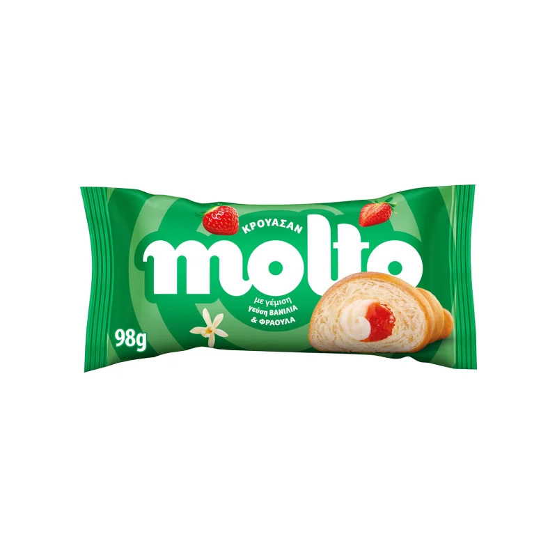κρουασάν double βανίλια φράουλα 98 g
