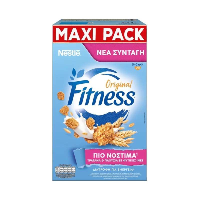 nestle fitness δημητριακά original 540 g