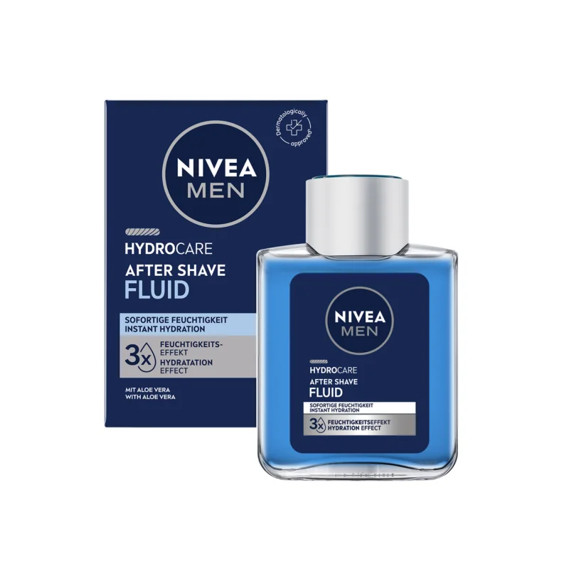 nivea men after shave hydro care fluid . 100 ml