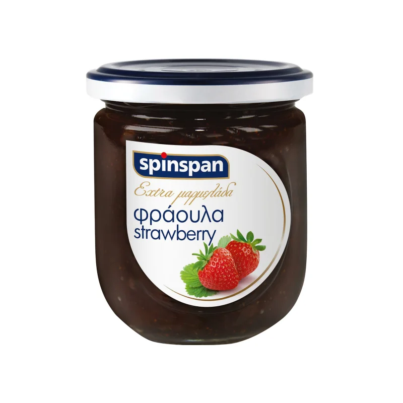spin span μαρμελάδα φράουλα . 380 g