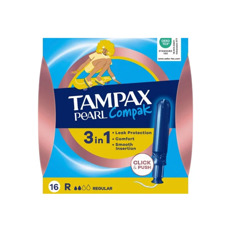 ταμπόν compak pearl regular 16 τεμ.