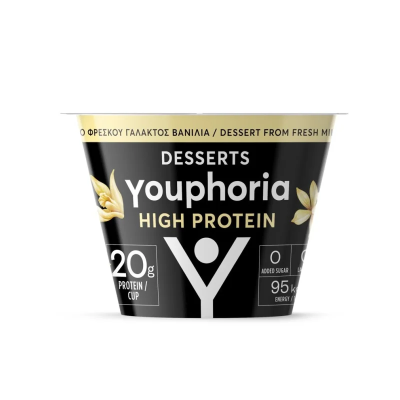 κρέμα βανίλια high protein 180 g