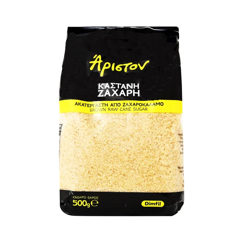 αριστον ζαχαρη καστανη 500 g
