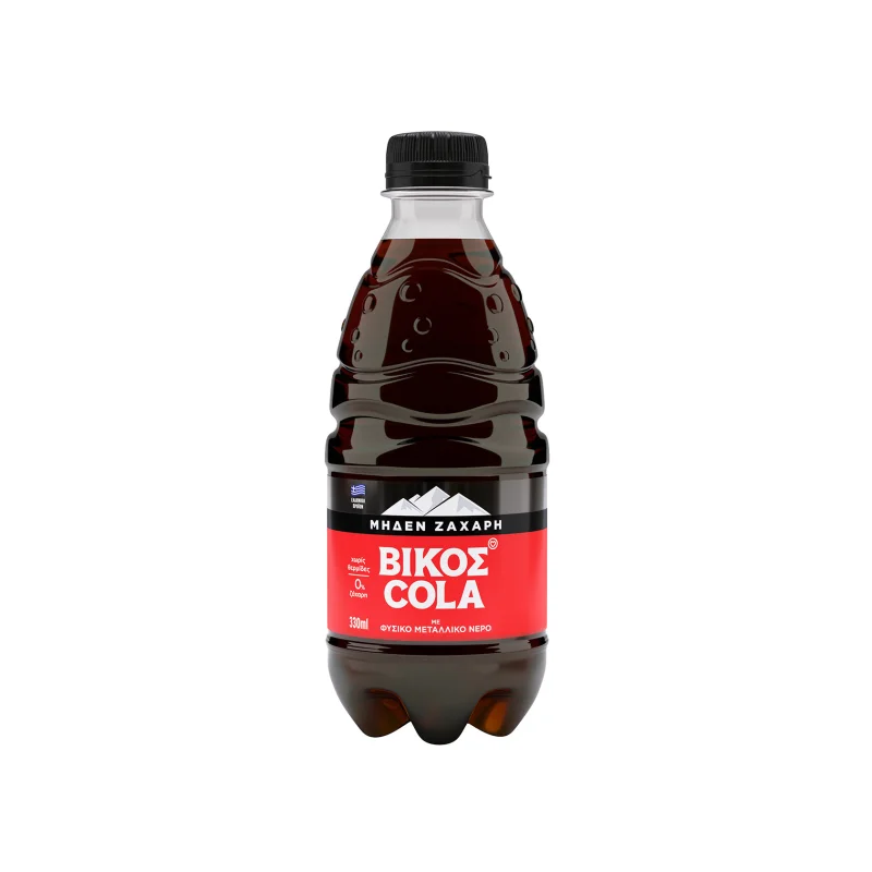 βίκος αναψυκτικό cola zero 330 ml