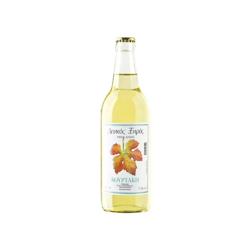 οίνος λευκός ξηρός 500 ml