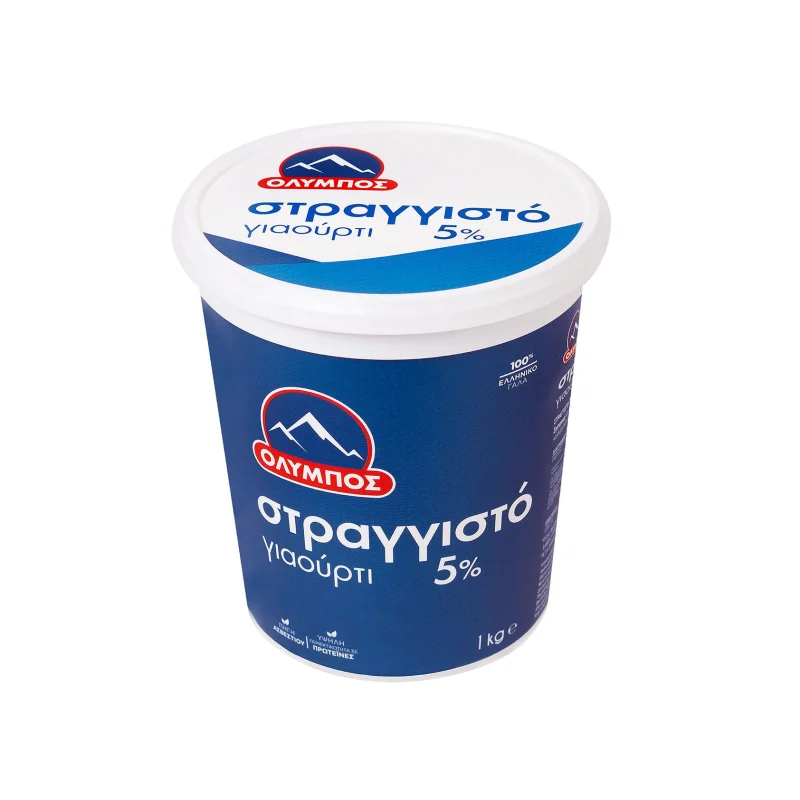 όλυμπος γιαούρτι στραγγιστό 5% λιπαρά 1 kg