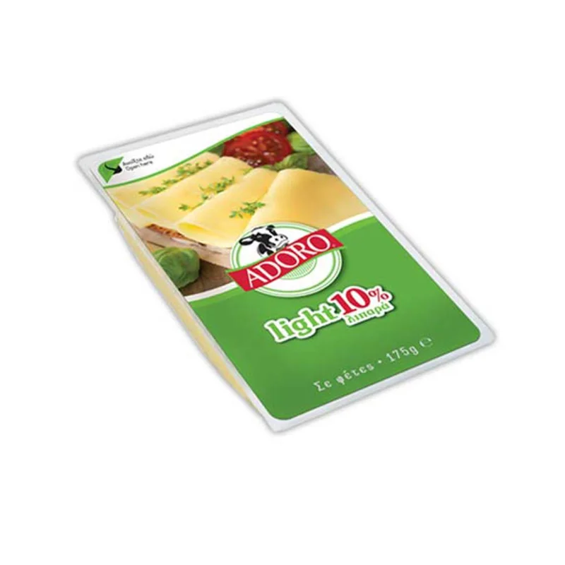 adoro light 10% σε φετες . 175 g