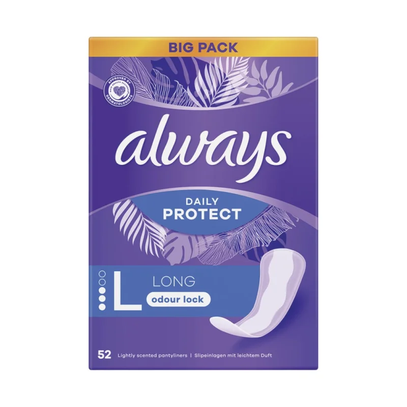 σερβιετάκια daily protect long 52 τεμ.