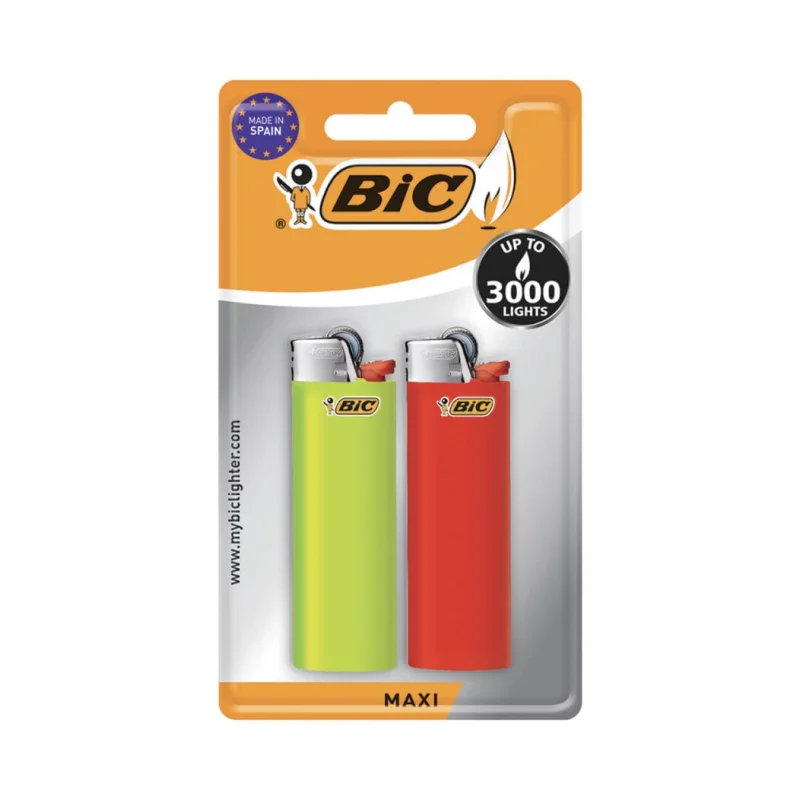 bic αναπτήρας j26 maxi 2 τεμ.