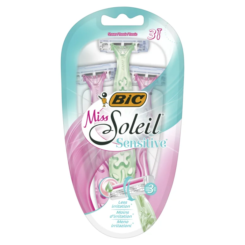 ξυραφάκια miss soleil sensitive 3 τεμ.