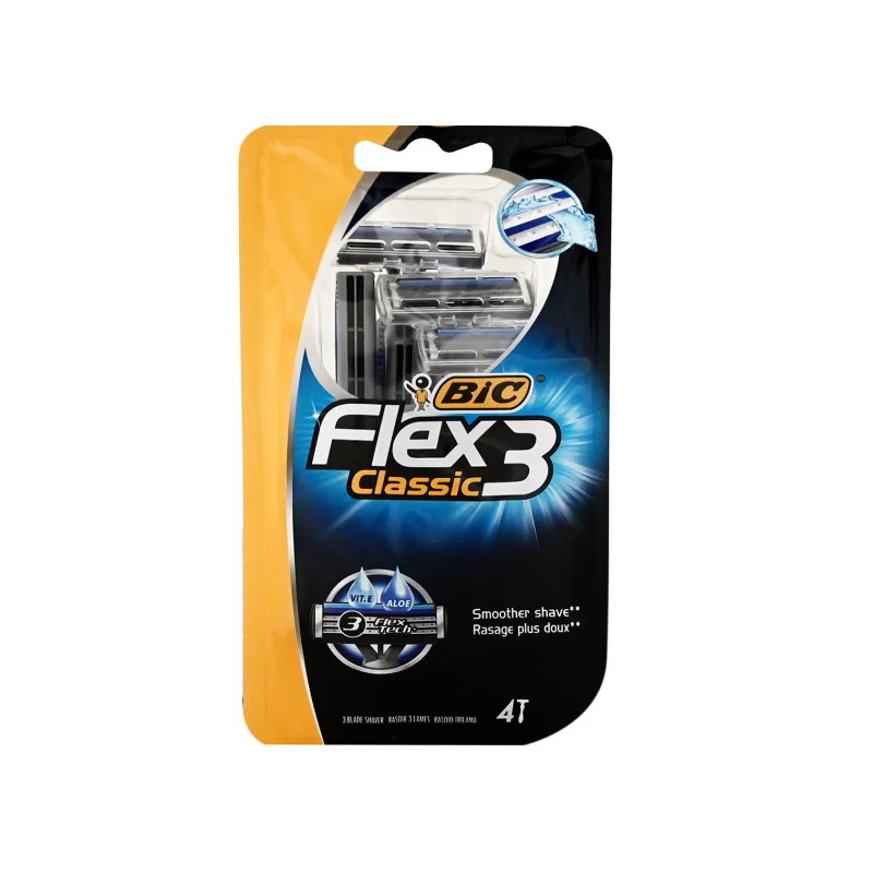 ξυραφάκια flex 3 classic 4 τεμ.