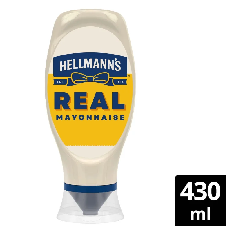 μαγιονέζα real top down 430 ml