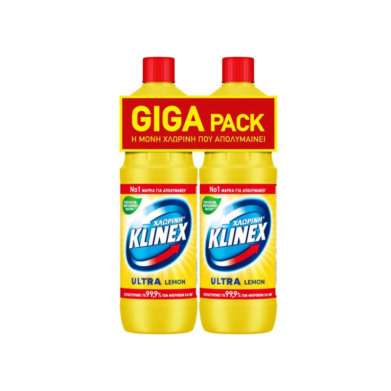 χλωρίνη ultra lemon 2 × 1,25 L