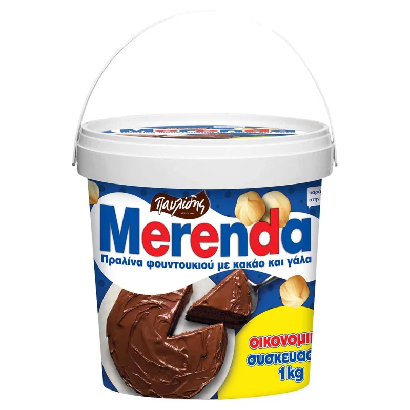 παυλίδης merenda πραλίνα φουντουκιού . 1 kg