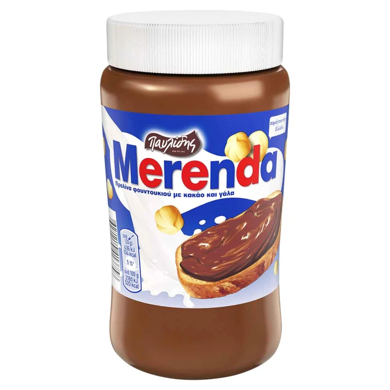 παυλίδης merenda πραλίνα φουντουκιού . 570 g