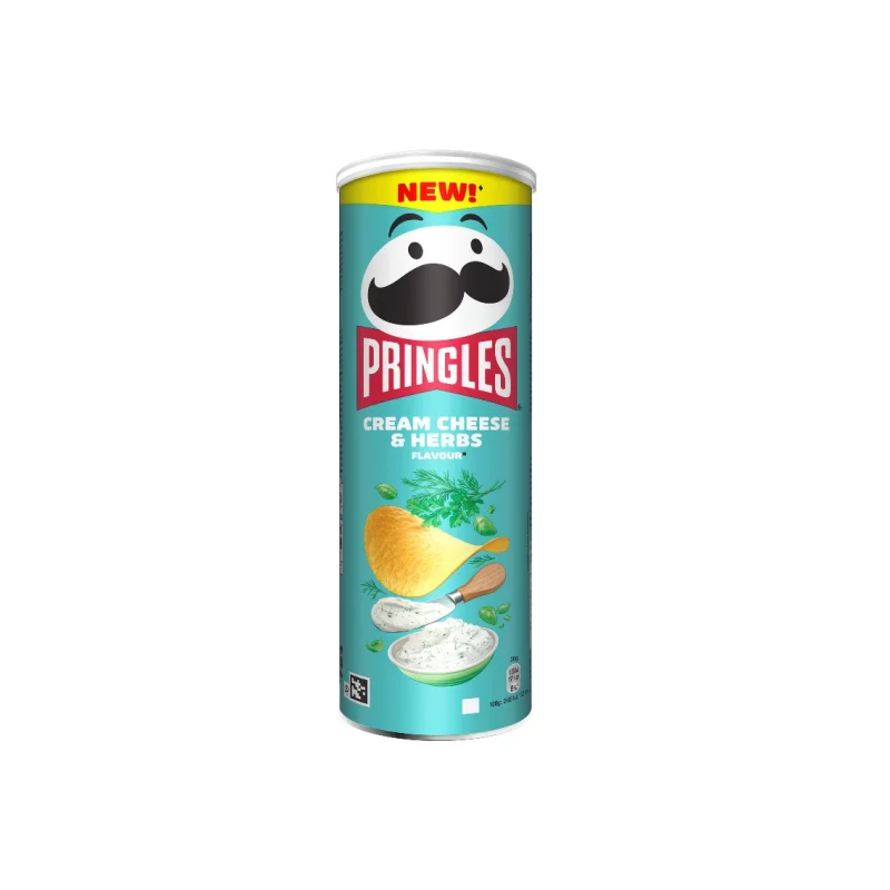 pringles cream cheese & herbs 165 g