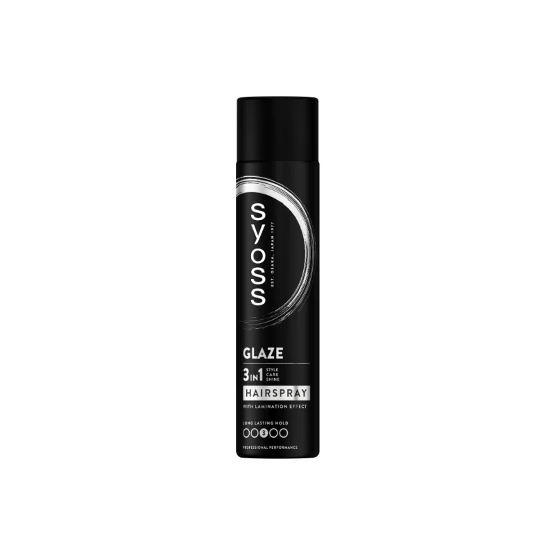 syoss hairspray glaze . 400 ml