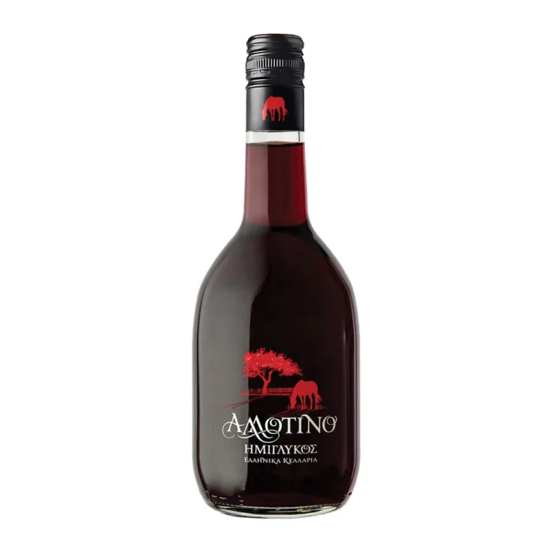 αλλοτινό ερυθρός ημίγλυκος οίνος 500 ml