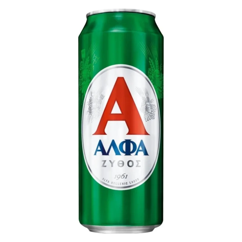 μπύρα lager κουτί 500 ml