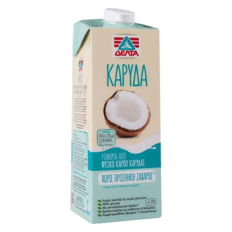 δέλτα ρόφημα καρύδα . 1 L