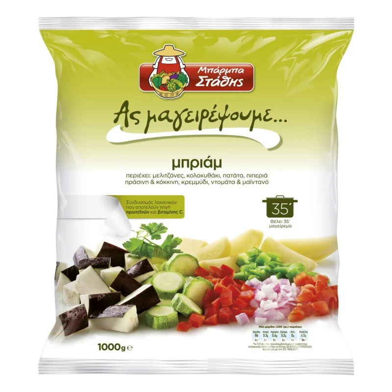 μπάρμπα στάθης ας μαγειρέψουμε μπριάμ . 1 kg