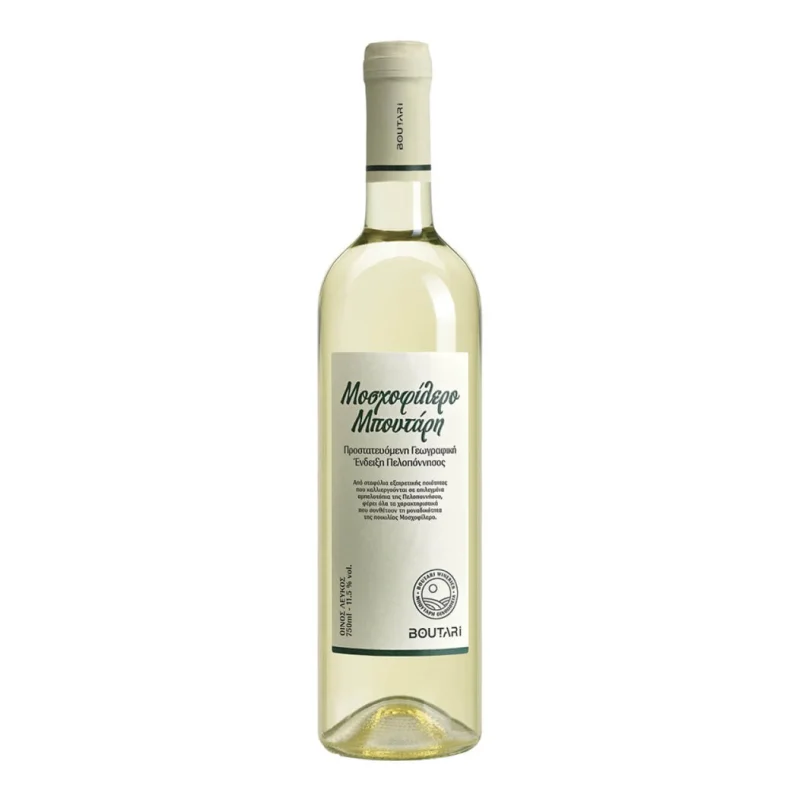 οίνος λευκός μοσχοφίλερο 750 ml