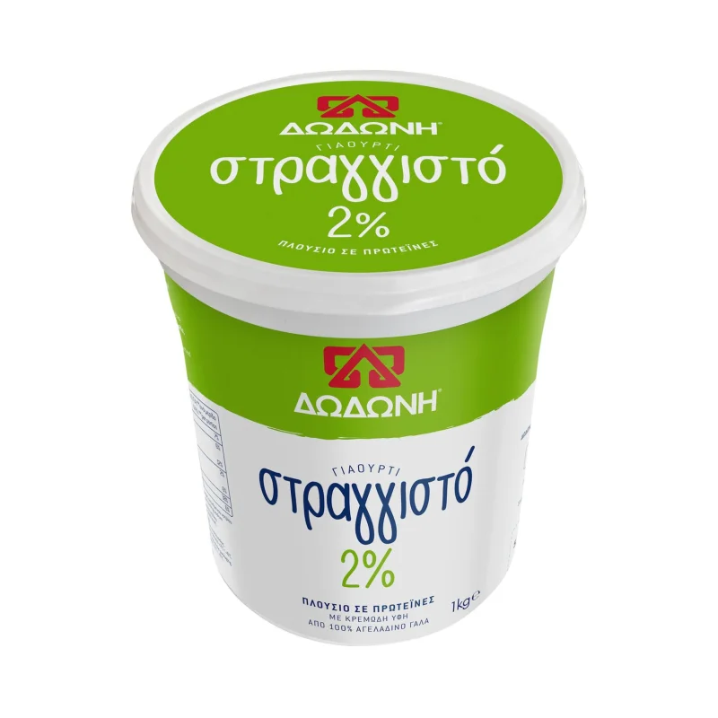 δωδωνη γιαούρτι στραγγιστό 2% 1 kg