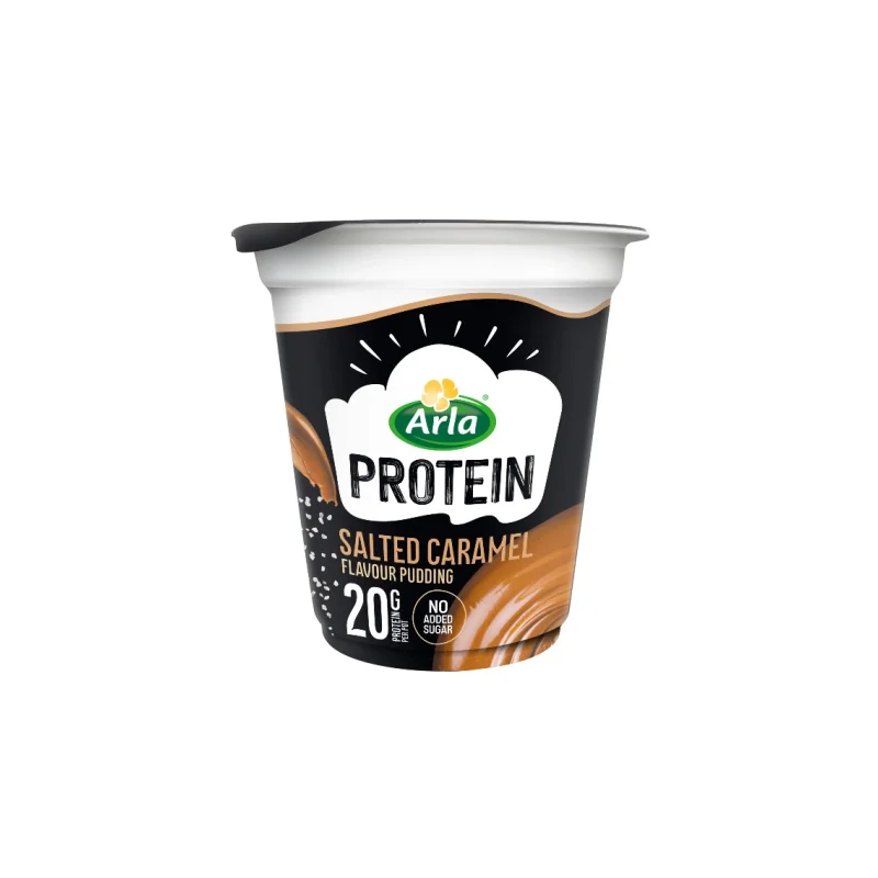 επιδόρπιο γάλακτος protein πουτίγκα αλατισμένη καραμέλα 200 g