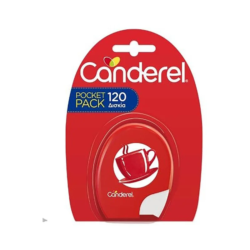 CANDEREL Γλυκαντικό σε δισκία 120τεμ (10,2g)