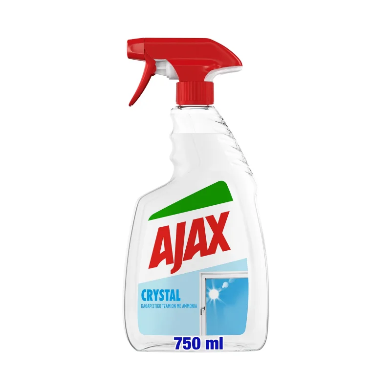 AJAX Καθαριστικό Τζαμιών Crystal Clean 750ml