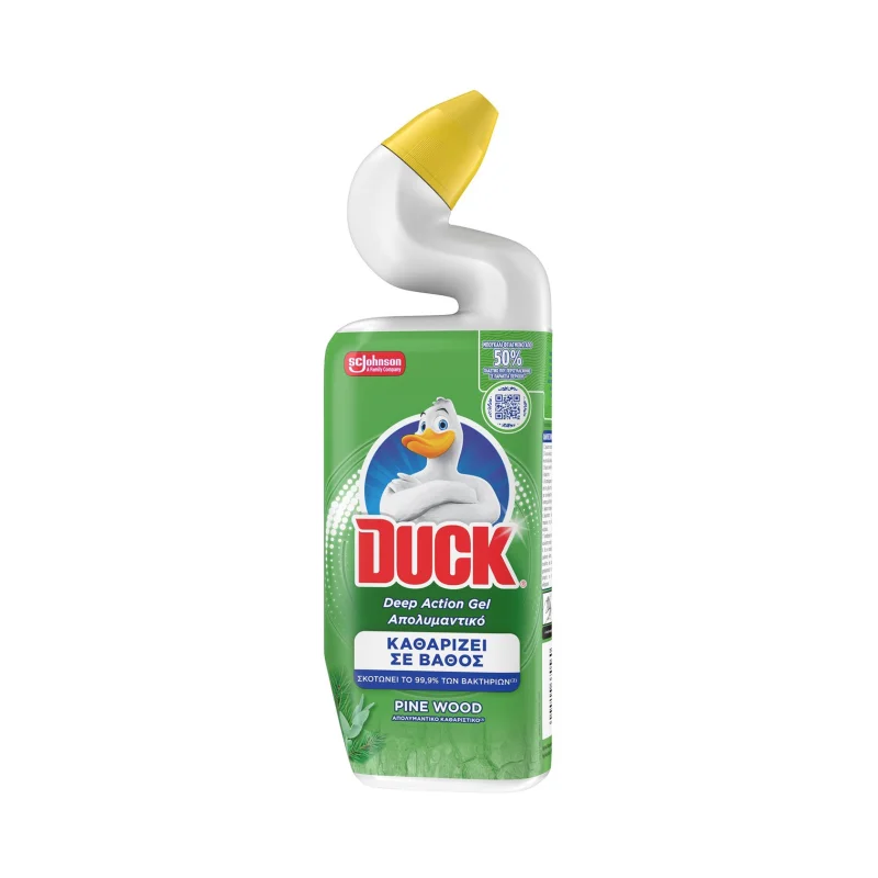 DUCK Deep Action Καθαριστικό Τουαλέτας Τζελ Φρεσκάδα Πεύκου 750ml