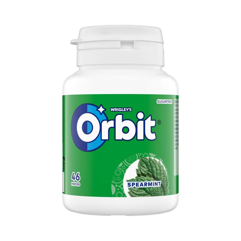 ORBIT Τσίχλες Δυόσμος Χωρίς ζάχαρη 46τεμ 64g