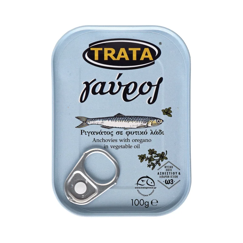 TRATA Γαύρος Ριγανάτος σε Φυτικό Λάδι 100g