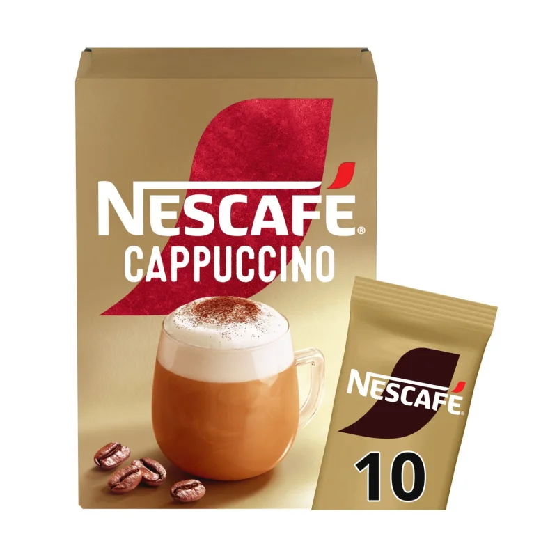 NESCAFE Στιγμιαίο Ρόφημα Cappuccino Χωρίς γλουτένη 10x14g