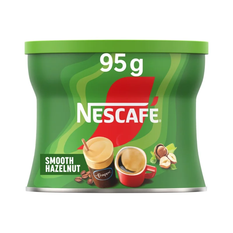 NESCAFE Smooth Hazelnut Καφές Στιγμιαίος με γεύση Φουντούκι 95g