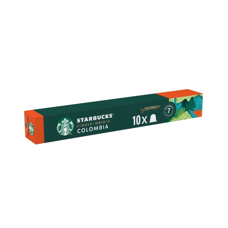 STARBUCKS Καφές Espresso Single - Origin Colombia 10 κάψουλες συμβατές με μηχανή Nespresso 57g