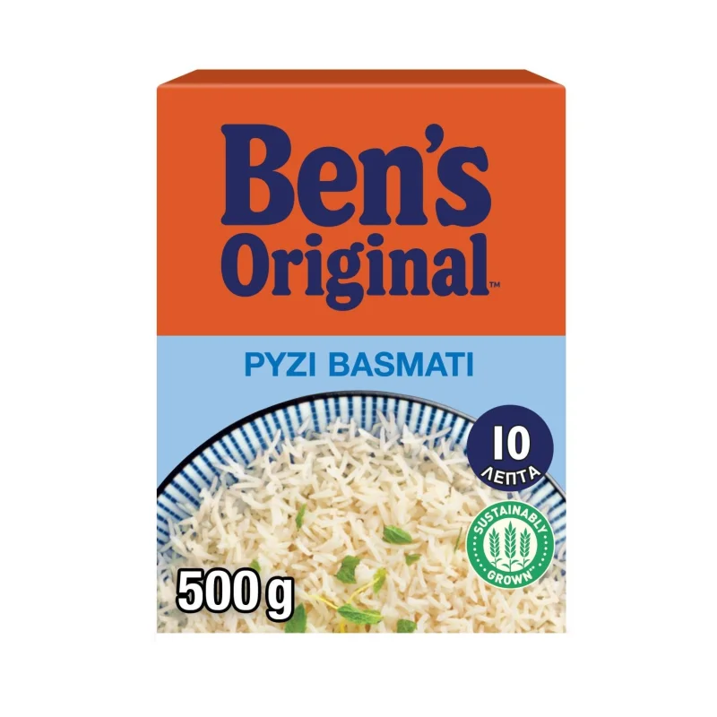 BEN'S ORIGINAL Ρύζι Basmati 10' 500g