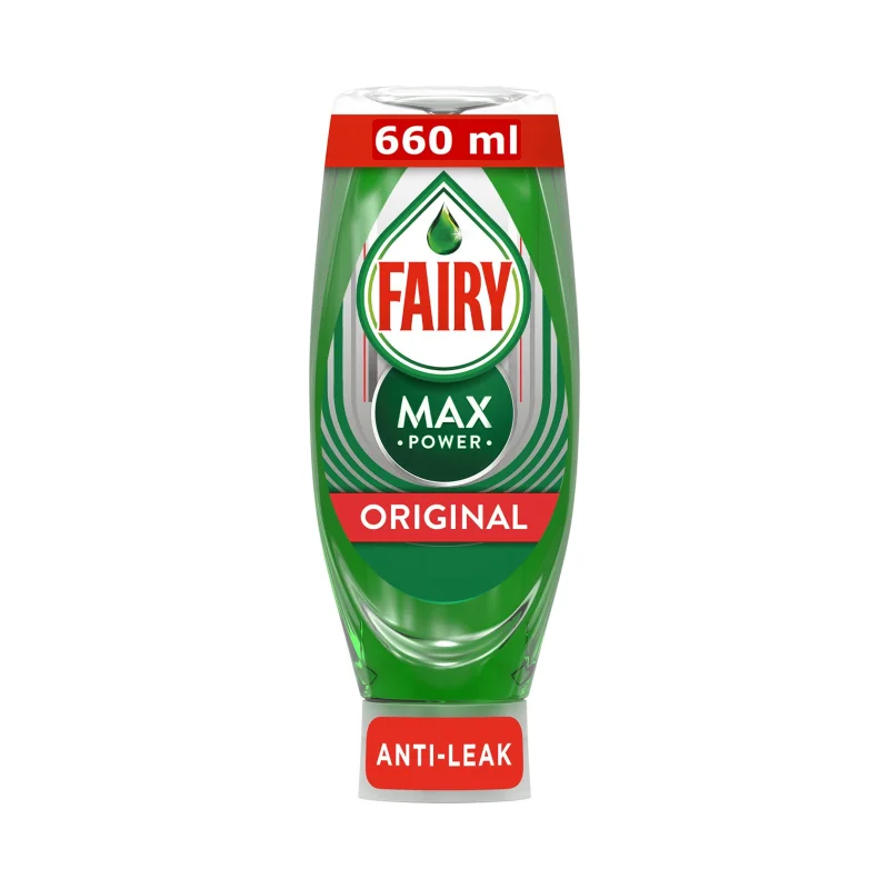 FAIRY Max Power Απορρυπαντικό Πιάτων Υγρό 660ml