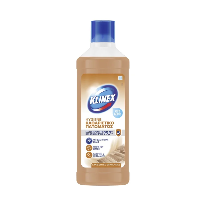 KLINEX Hygiene Καθαριστικό Πατώματος Υγρό για Ευαίσθητες Επιφάνειες χωρίς χλώριο 1lt