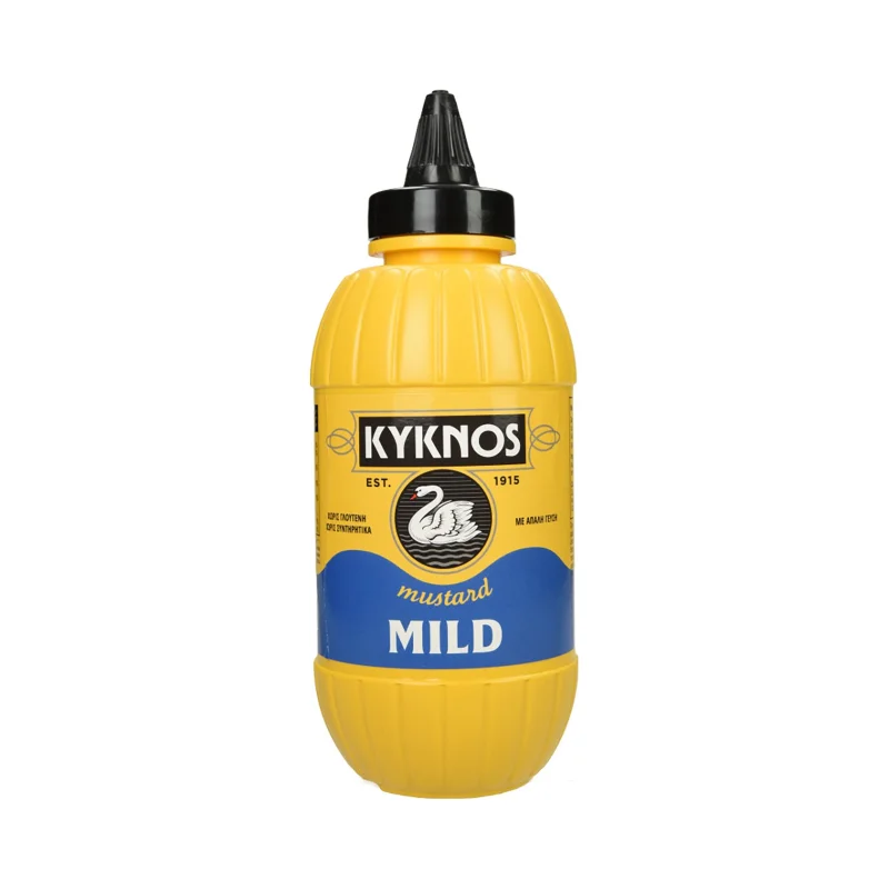 ΚΥΚΝΟS Μουστάρδα Απαλή Χωρίς γλουτένη 500g