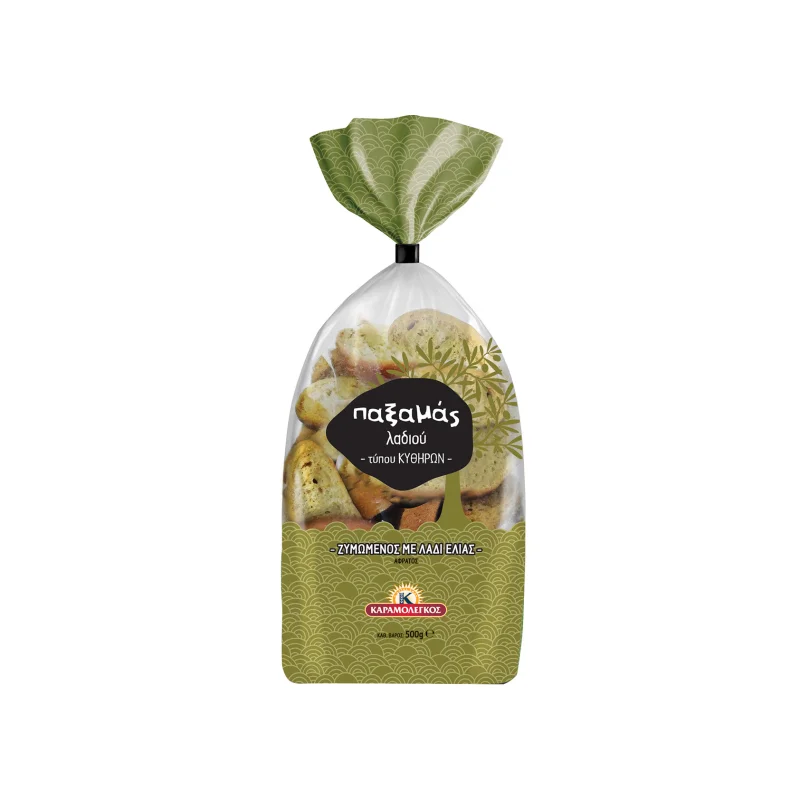 Παξαμάς Παξιμάδια Λαδιού Τύπου Κυθήρων 500gr