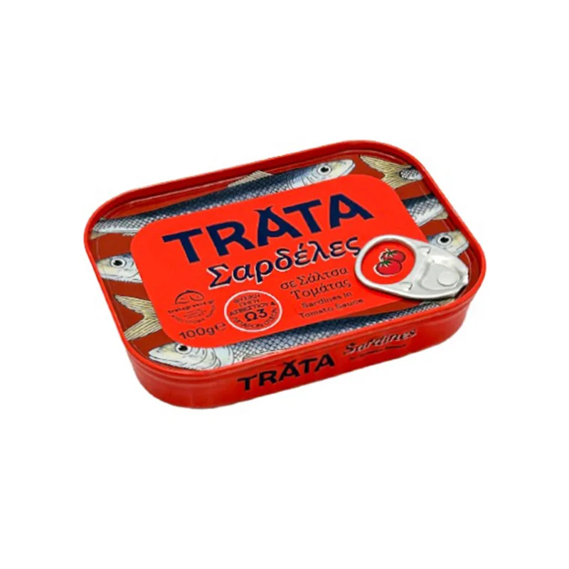 Trata σαρδέλες σε σάλτσα τομάτας 100g (στραγγισμένο βάρος 70g)
