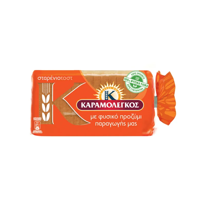 Ψωμί για Τοστ Σίτου με Προζύμι 340gr