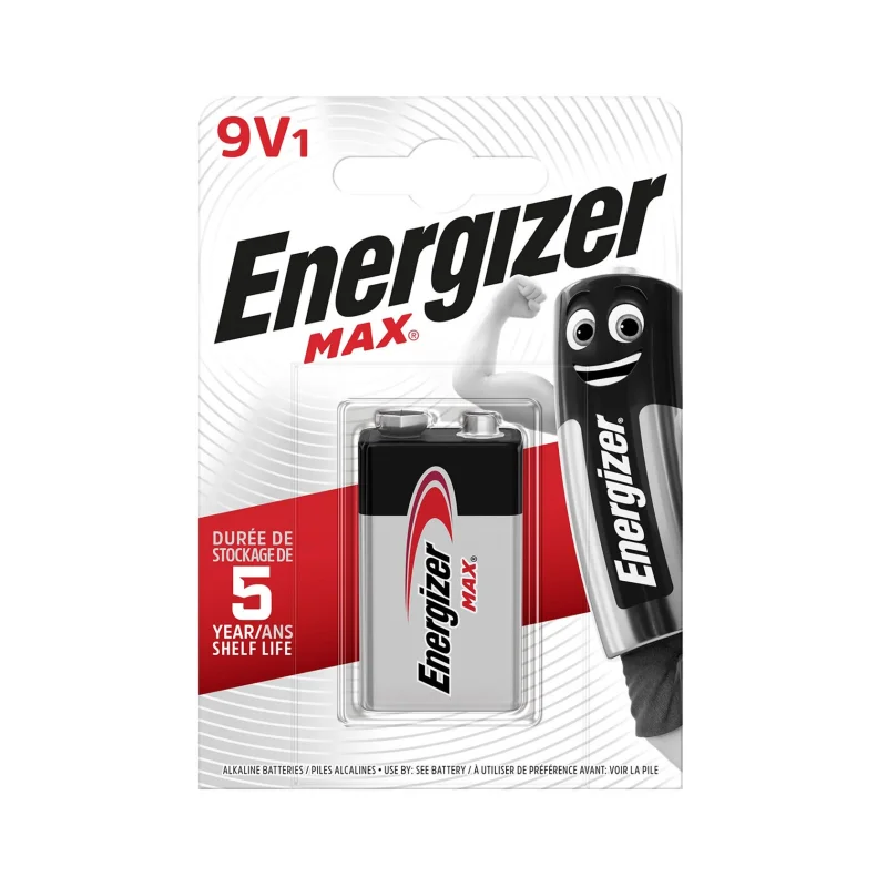 ENERGIZER Μπαταρίες Max 522 9Volt