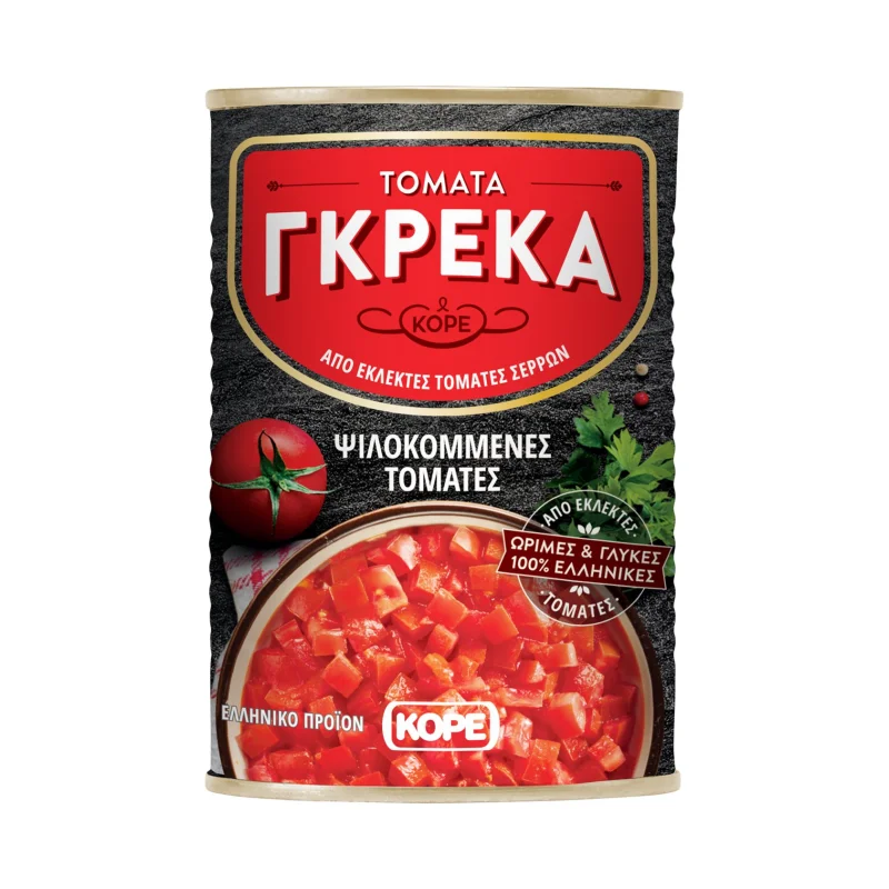 ΓΚΡΕΚΑ Ντομάτες Ψιλοκομμένες Αποφλοιωμένες 400g