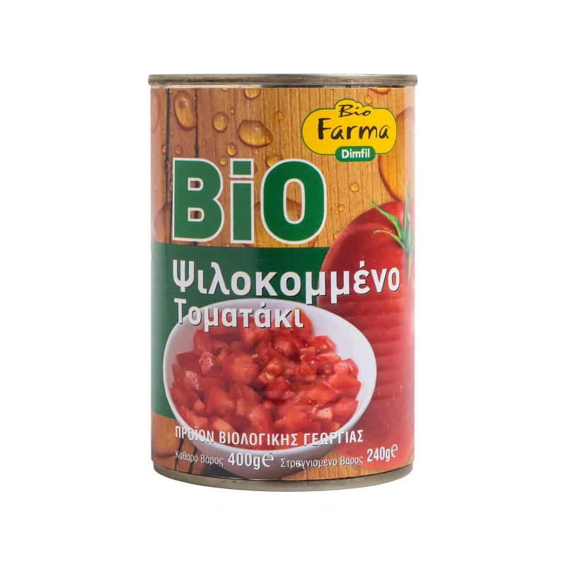 DIMFIL Bio Farma Ντοματάκι ψιλοκομμένο Βιολογικό 400g